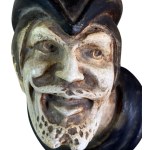 Terracotta candle holder sculpture