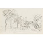 Wojciech WEISS (1875-1950), Motif from the garden