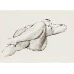 Ludwik MACIĄG (1920-2007), Nude of a woman lying on her back