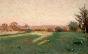 JAN STANISŁAWSKI (1860 - 1907), Pejzaż z Podola [Krajobraz podolski], około 1905
