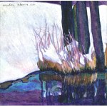 Moses KISLING (1891-1953), Landscape from Poronin, 1910