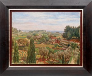 Józef PANKIEWICZ (1866-1940), Pejzaż z La Ciotat