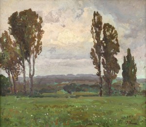Iwan TRUSZ (1869-1940), Pejzaż wieczorny
