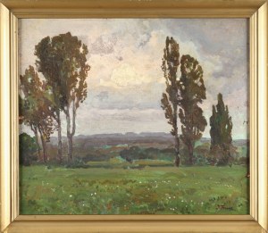 Iwan TRUSZ (1869-1940), Pejzaż wieczorny