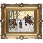 Stanislaw STUDENCKI (1900-1944), Report - scene with Napoleon
