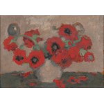 Alfons KARPIŃSKI (1875-1961), Poppies in a vase