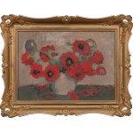 Alfons KARPIŃSKI (1875-1961), Poppies in a vase