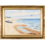 Soter August JAXA-MAŁACHOWSKI (1867-1952), On the shore of the Baltic Sea, 1929