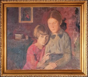 Stanisław CZAJKOWSKI (1878-1954), Portret Wandy i Ireny Nasalikówien