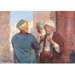 Felix Michał WYGRZYWALSKI (1875-1944), At the pearl connoisseur