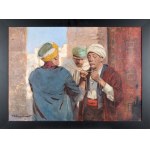 Felix Michał WYGRZYWALSKI (1875-1944), At the pearl connoisseur