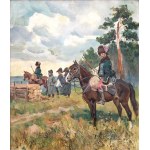 Stanislaw STUDENCKI (1900-1944), Soldiers, 1928