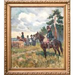 Stanislaw STUDENCKI (1900-1944), Soldiers, 1928