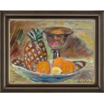 Czesław RZEPIŃSKI (1905-1995), Still life with pineapple