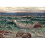 Feliks Kazimierz WYGRZYWALSKI (1903-1966), The stormy sea, 1930s.