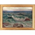 Feliks Kazimierz WYGRZYWALSKI (1903-1966), The stormy sea, 1930s.