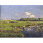 Wiktor KORECKI (1890-1980), Landscape with Ducklings