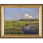 Wiktor KORECKI (1890-1980), Landscape with Ducklings