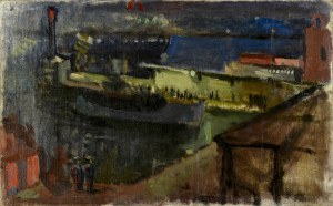 Zygmunt SCHRETER / SZRETER (1886-1977), W porcie