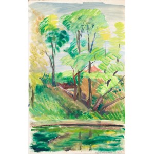 Zdzislaw (CYAN) CYANKIEWICZ (1912-1981), Landscape, 1952