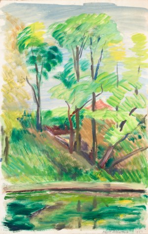 Zdzisław (CYAN) CYANKIEWICZ (1912-1981), Pejzaż, 1952