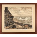 Jean PESKÉ (1870-1949), A seaside walk