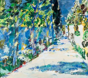 Juliusz JONIAK (1925-2021), Pejzaż z St. Remy, 1997