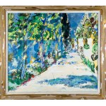 Juliusz JONIAK (1925-2021), Landscape from St. Remy, 1997