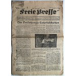 FREIE PRESSE. Lodz, Freitag, den 17 Mai 1935. druck, Verlag i format jw. p. 10....