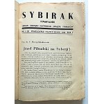 SYBIRAK. Organ of the Main Board of the Sybiraków Association. W-wa, October 1935. year II. No. 3 (7). Print. Zakł...
