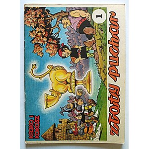 KAJKO AND KOKOSZ. The golden cup. Part I - II. Drawn by J. Christa. W-wa 1988. published by jw. Print...