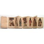 POCKET ATLASES. HUMAN RACES. 26 Color drawings. W-wa [1920s/30s]. Published, and printed by M. Arct....