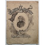 WROŃSKI ADAM. To the Shadows of the late Adam Mickiewicz, Funeral March composed for piano by [.....