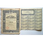 [ACTION]. 100 zlotych. BANK ZWIAZKU SPÓŁEK ZAROBKOWY Spółka Akcyjna in Poznań.