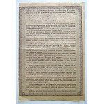 [OBLIGATION]. Republic of Poland. 50 Zlotys. Bond of 5% of the State Conversion Loan of r...