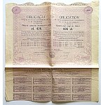 [OBLOGATION]. Bond of the 8th 6% Conversion Loan of the City of Warsaw. No. 322983...