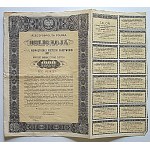 [OBLIGATION]. Republic of Poland. Bond 4.1/2% internal state loan 1937....