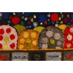 Tadeusz Dominik (1928 Szymanów - 2014 Varsovie), Le jardin, 1982