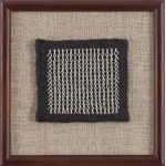Anna Olczyk-Kocikowa (1929 - 2012 ), Miniatura tkacka Spotkanie, 1995