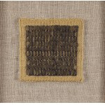 Anna Olczyk-Kocikowa (1929 - 2012 ), Miniature weaving "Łan", 1994