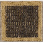 Anna Olczyk-Kocikowa (1929 - 2012 ), Miniature weaving "Łan", 1994