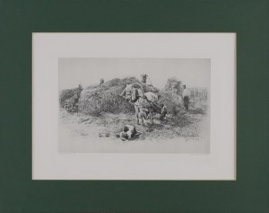 Stanisław BOHUSZ-SIESTRZEŃCEWICZ (1869-1927) - według, Sianokosy, 1895