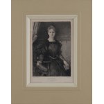 Stanisław Feliks JASIŃSKI (1862-1901), Portret Madame Bartet, 1894