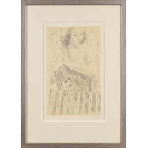 Andrzej JURKIEWICZ (1907-1967), Portrait of a woman, ca. 1935
