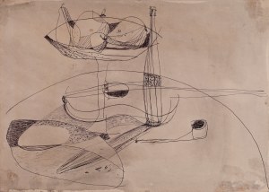 Tadeusz KULISIEWICZ (1899-1988), Martwa natura, lata 50-te XX w.