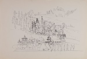 Tadeusz KULISIEWICZ (1899-1988), Szkic architektury miasta