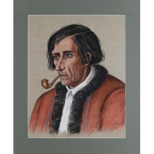 Franciszek LIPIŃSKI (XX w.), Góral z fajką (Stasek)