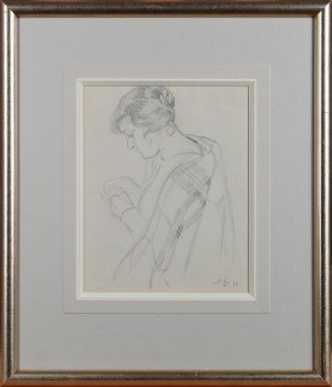 Stanisław ŻURAWSKI (1889-1976), Portret kobiety, 1924