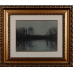 UNKNOWN artist (19th / 20th century), Landscape with a lake