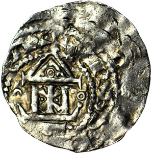 R-, Niemcy, Moguncja, Konrad II 1025-1027, Denar